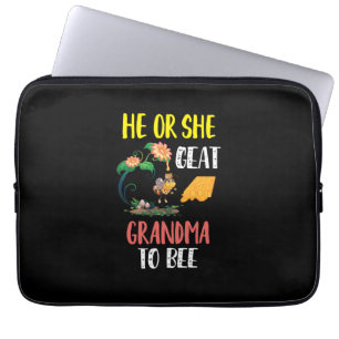 Beekeeper Gift Grandma To Bee Laptop Sleeve