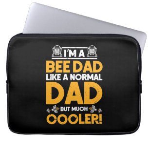 Beekeeper Gift I Am A Bee Dad Laptop Sleeve