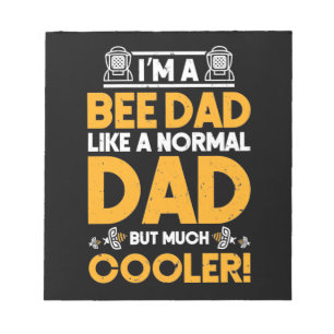 Beekeeper Gift I Am A Bee Dad Notepad