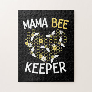 Beekeeper Gift Mama Bee Keeper Jigsaw Puzzle