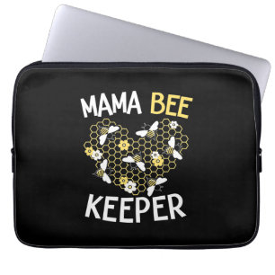 Beekeeper Gift   Mama Bee Keeper Laptop Sleeve