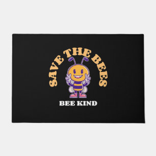 Beekeeper Gift Save The Bees Be Kind Doormat