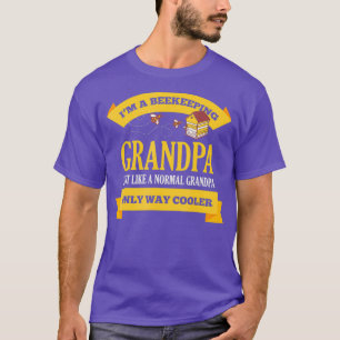 Beekeeper Grandpa Bee Apiarist Apiculturist Hive T-Shirt