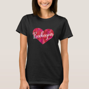 Beekeeper Hear Low Poly Geometric T-Shirt