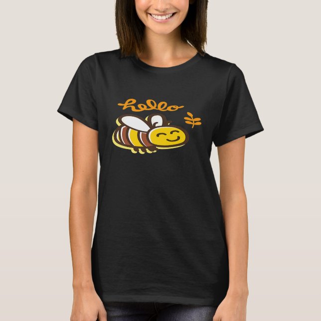 Beekeeper Hello Bee Premium T-Shirt (Front)