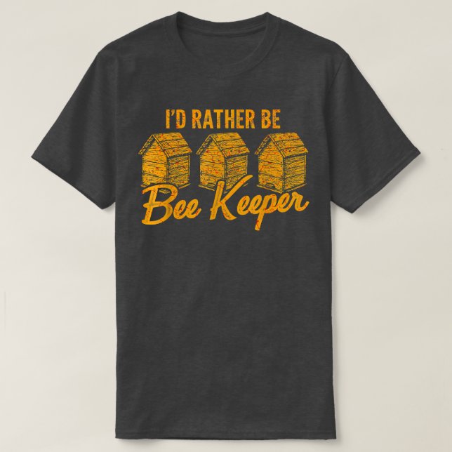 Beekeeper Honey Bee Farmer Apiarist9 T-Shirt (Design Front)