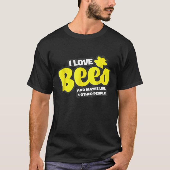 Beekeeper   Idea Honey Bee Keeping Farm T-Shirt (Front)
