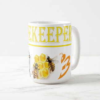 Beekeeper – If I run, you run – Bee – Beekeeping Coffee Mug