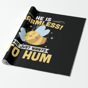 Beekeeper Just Wants To Hum Wrapping Paper