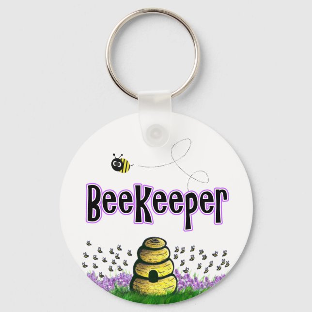 beekeeper key ring (Front)