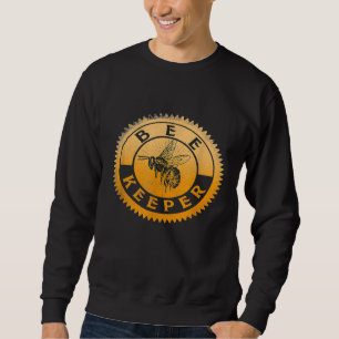Beekeeper Love Bees  Cute Bee Silhouette Bee Kind Sweatshirt