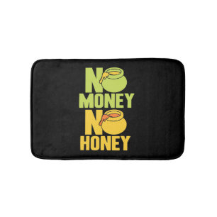 Beekeeper No Money No Honey Bath Mat