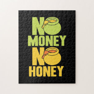 Beekeeper No Money No Honey Jigsaw Puzzle