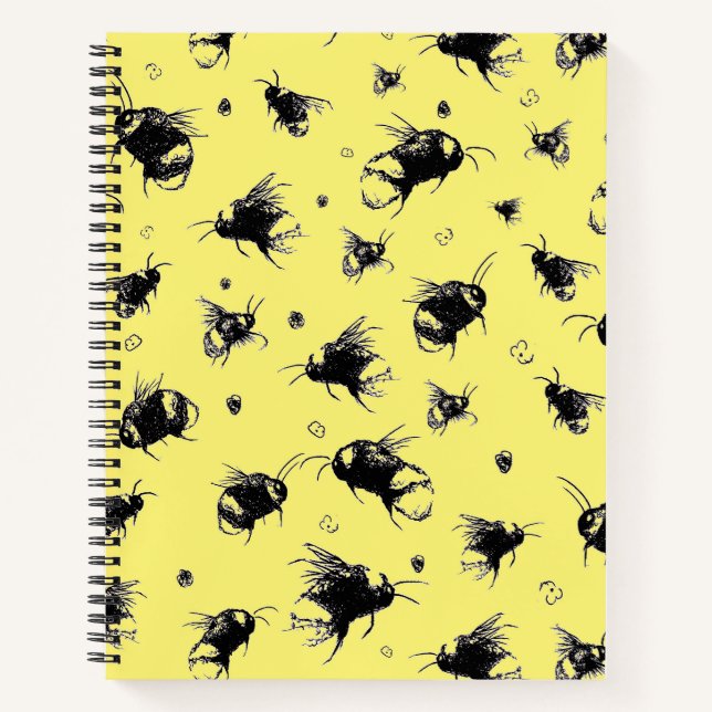 Beekeeper Notebook Birthday Present Idea (Front)