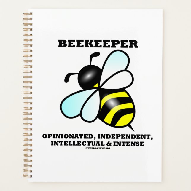 Beekeeper Opinionated Independent Intellectual Planner (Front)