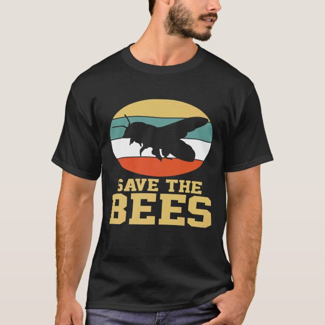 Beekeeper Save The Bees Premium T-Shirt (Front)