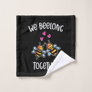 Beekeeper We Beelong Together Wash Cloth