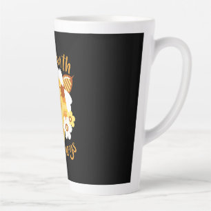 Beekeeper Will Be With My Honeys Latte Mug