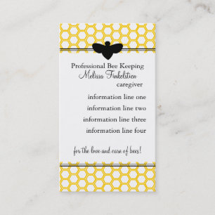 Beekeepers Card