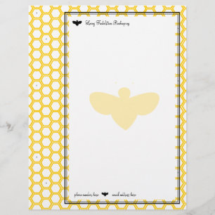 Beekeeper's Paper Custom Letterhead