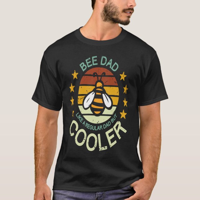 Beekeepers Vintage Bee Hive Honey T-Shirt (Front)