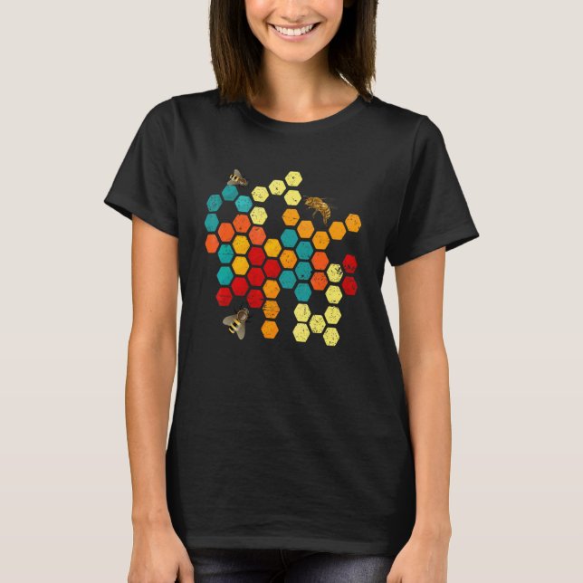 Beekeeping Apiculture Apiarist Bee Hive Beekeeper T-Shirt (Front)