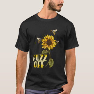 Beekeeping - Bee Buzz Off Sunflower - Apiary T-Shirt