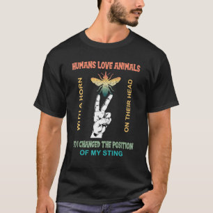 Beekeeping Bee Corn Bee Apiologist Retro Beekeep T-Shirt