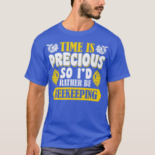 Beekeeping Bee Farmer Flower Fan T-Shirt