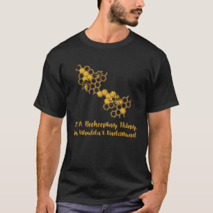 Beekeeping Bees Honeycomb Honeybee Honey Collector T-Shirt