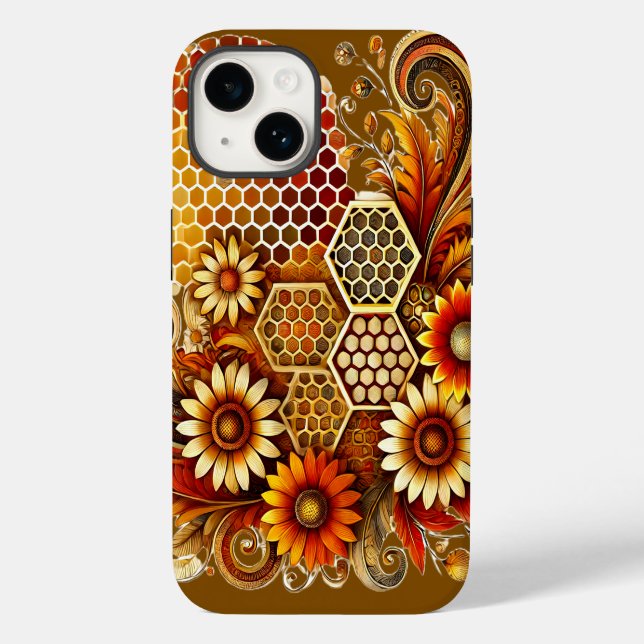 Beekeeping Design | iPhone 14 Case (Back)