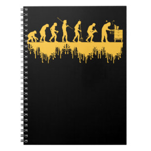 Beekeeping Evolution Honey Funny Beekeeper Notebook