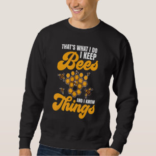 Beekeeping  Graphic For Women And Men Beekeeper Sweatshirt
