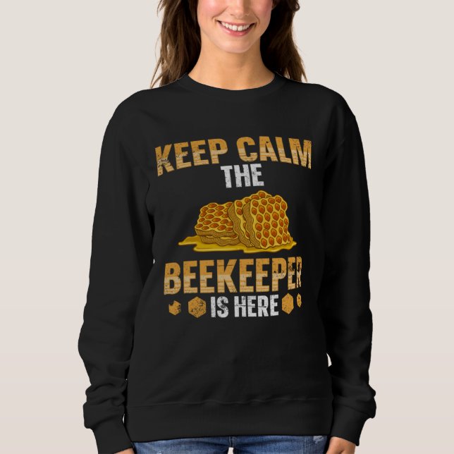 Beekeeping Honey Farmer Bees Beginner Beekeeper  1 Sweatshirt (Front)