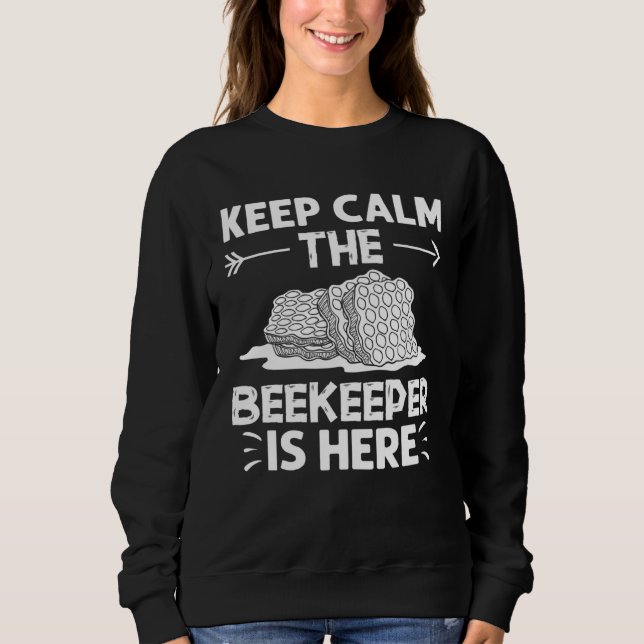 Beekeeping Honey Farmer Bees Beginner Beekeeper  3 Sweatshirt (Front)