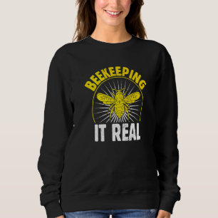 Beekeeping Honey Making Business Buzzing Bees Hi Sweatshirt