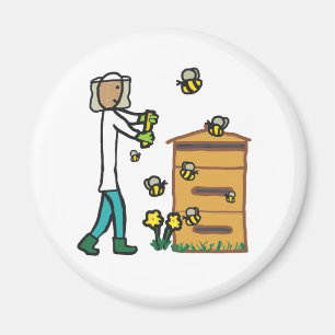 Beekeeping Magnet