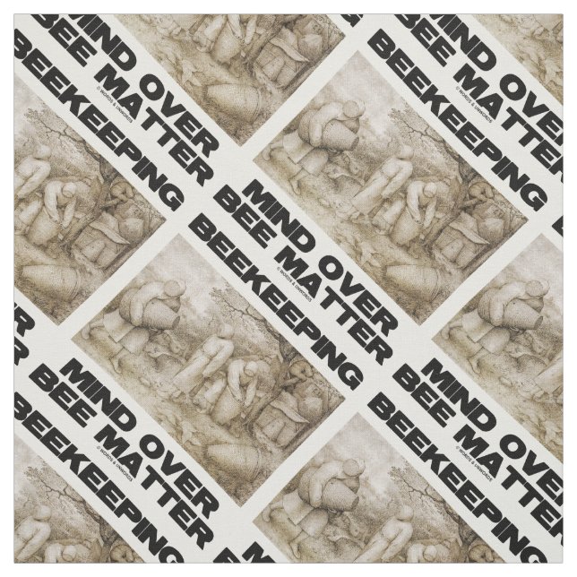 Beekeeping Mind Over Bee Matter Fabric (Swatch)