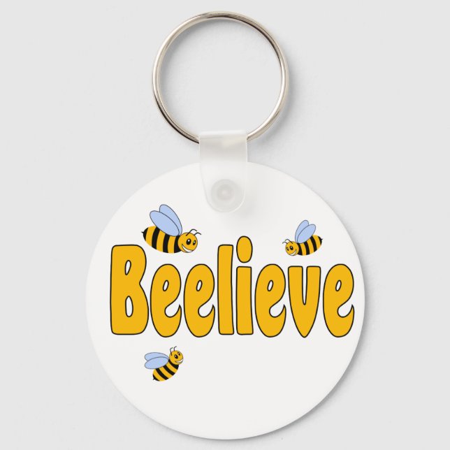 Beelieve Key Ring (Front)