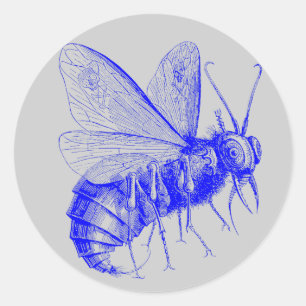 Beelzebub Classic Round Sticker