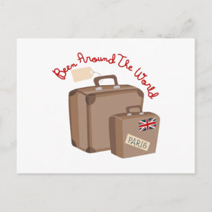 Been Around The World Postcard