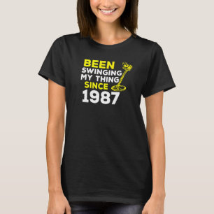 Been Swinging My Thing Since 1987 Metal Detector H T-Shirt