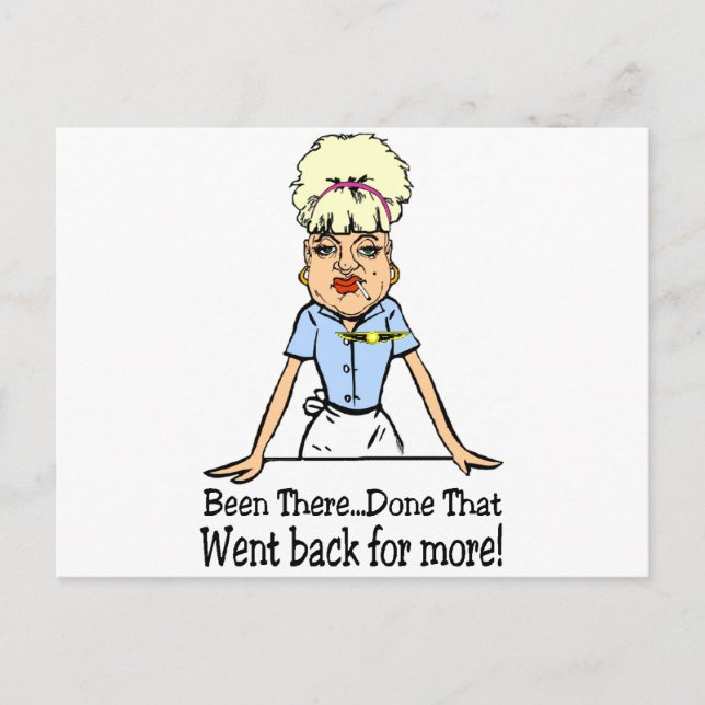 Been there done that postcard (Front)