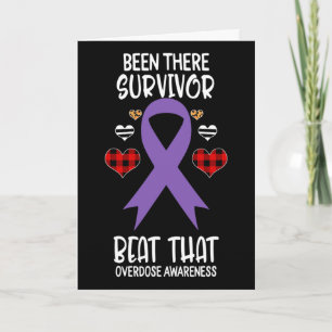 Been There Survivor Beat That Overdose Awareness R Card