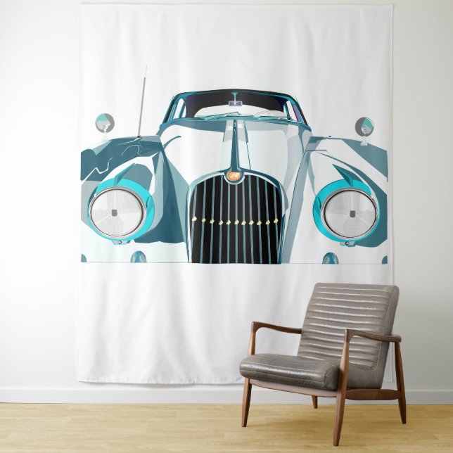 Beep Beep Tapestry (In Situ)