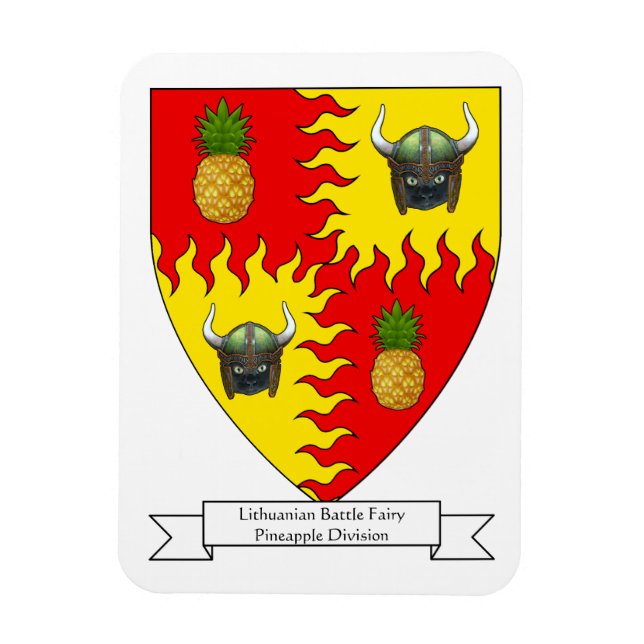 Beep the Battle Fairy Cat Magnet (Vertical)