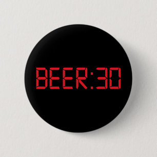 Beer 30 Thirty Irish 6 Cm Round Badge