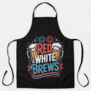 Beer 4th of July Apron