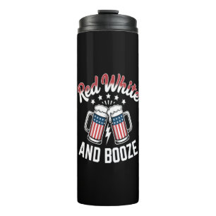 Beer 4th Of July , Patriotic Party Thermal Tumbler