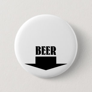 Beer 6 Cm Round Badge